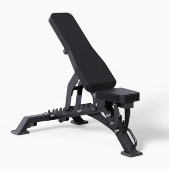 Adjustable gym weight bench