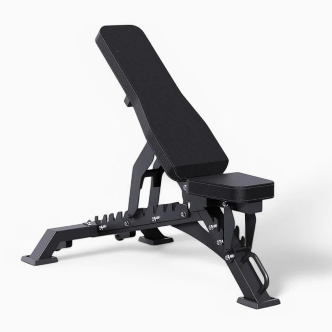 Adjustable gym weight bench