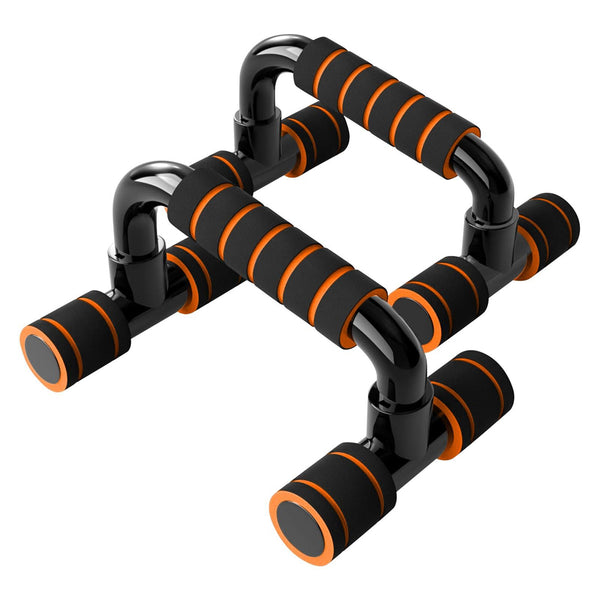 Pair of push-up bars with padded grips