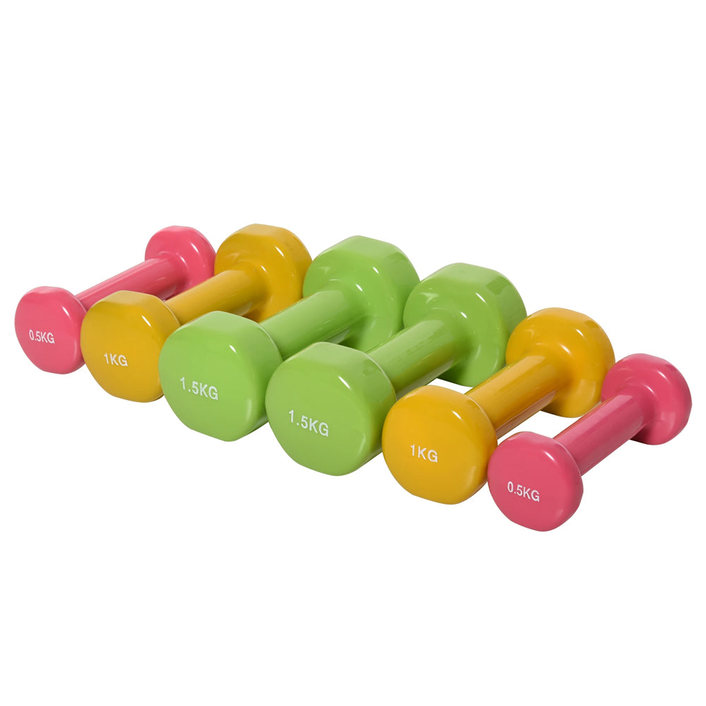 Vinyl Dumbbell Sets