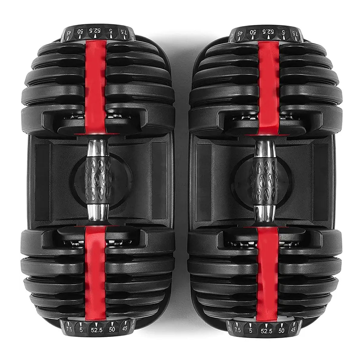 40kg Adjustable Dumbbell Set – Single or Pair with Optional Rack & Bench | Smart Home Gym Solution