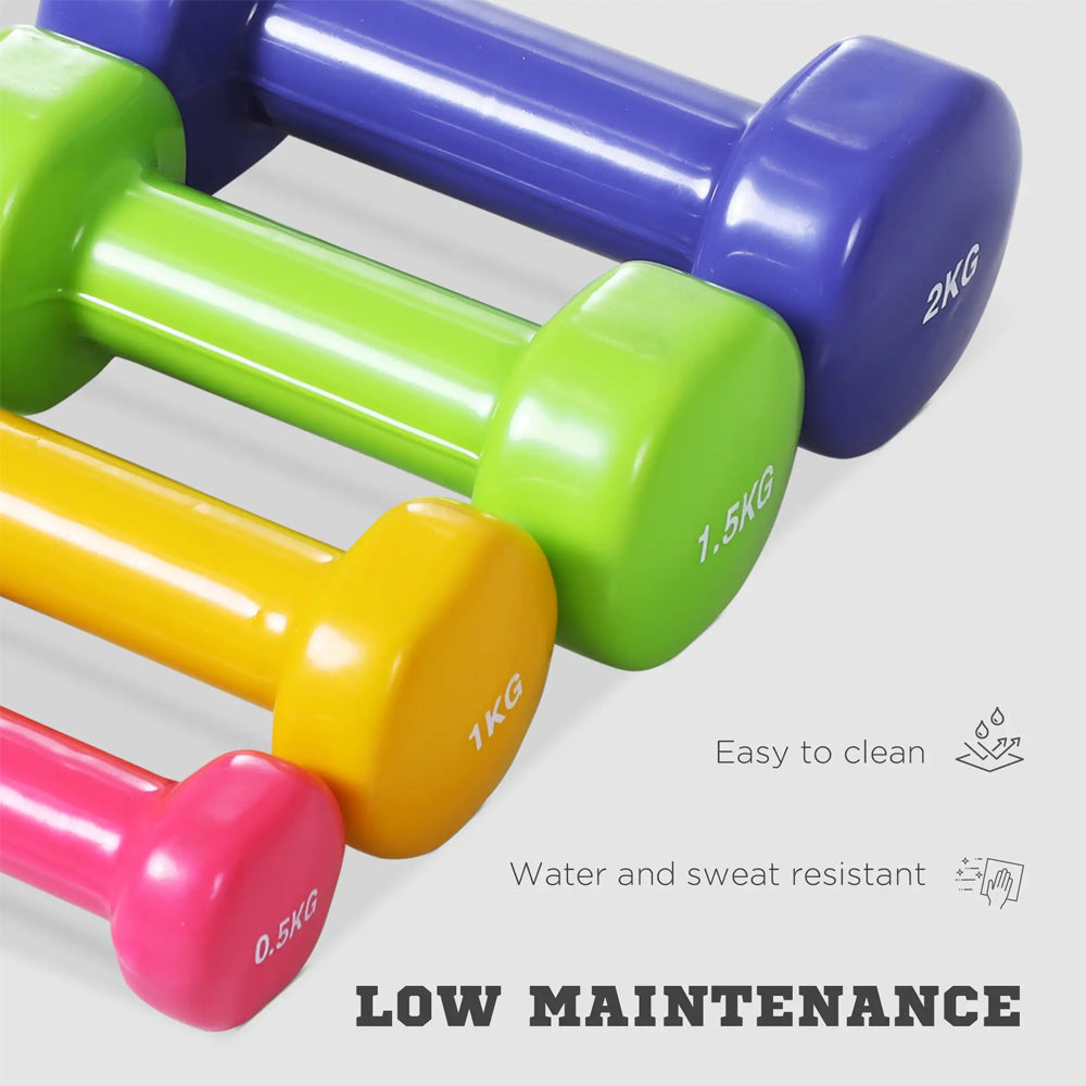 Vinyl Dumbbell Sets