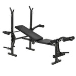 All-in-One Adjustable Workout Fitness Bench – Foldable Incline/Decline Multi-Position Bench for Full Body Home Gym Training