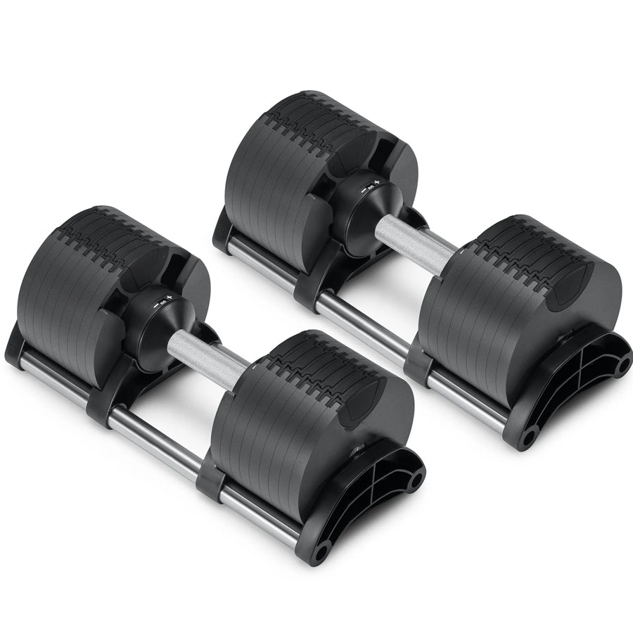 Adjustable Dumbbells – 24kg & 32kg (2kg Increments)