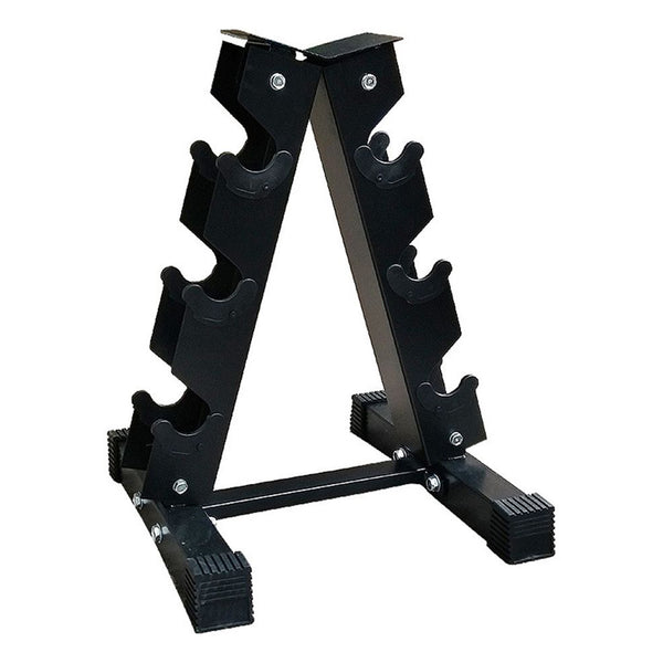 Empty compact dumbbell tree rack