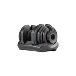 40kg Adjustable Dumbbell Set – Single or Pair with Optional Rack & Bench | Smart Home Gym Solution