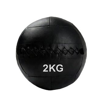 Black weighted wall ball