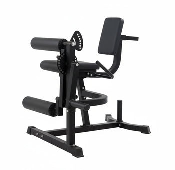 Leg extension and curl machine
