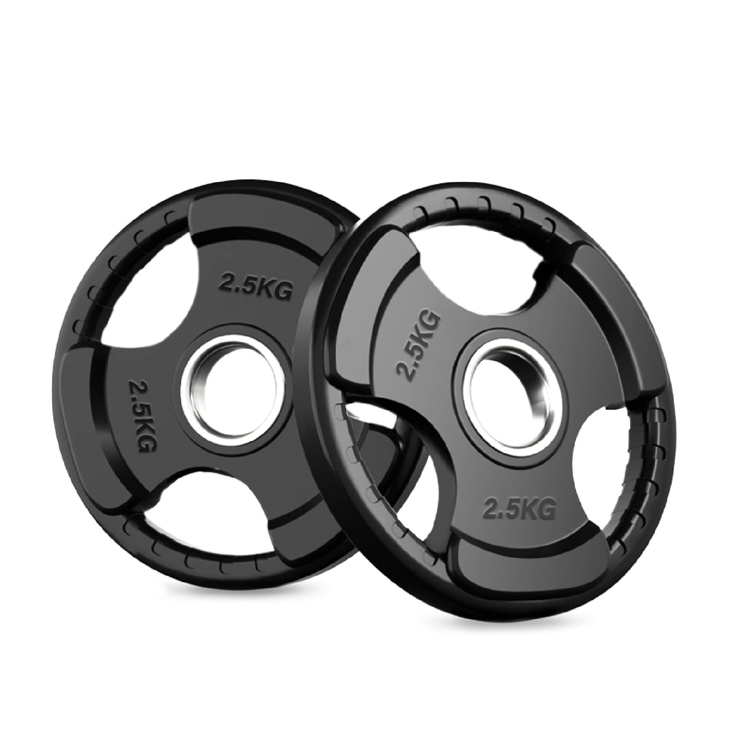 Tri-Grip Cast Iron Weight Plates