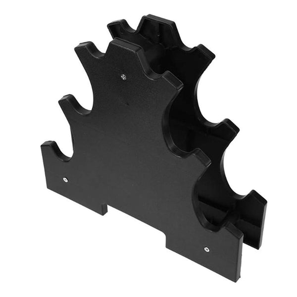 Empty compact dumbbell tree rack