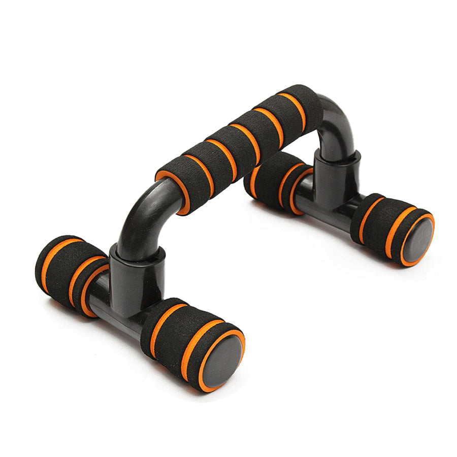 Pair of push-up bars with padded grips
