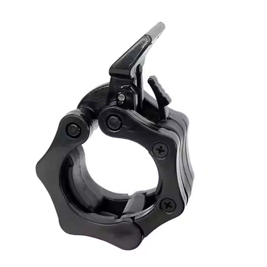 Black Olympic barbell clamp