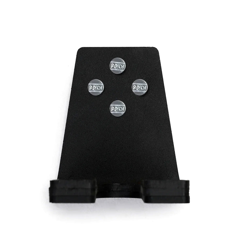 Wall mounted barbell storage brackets