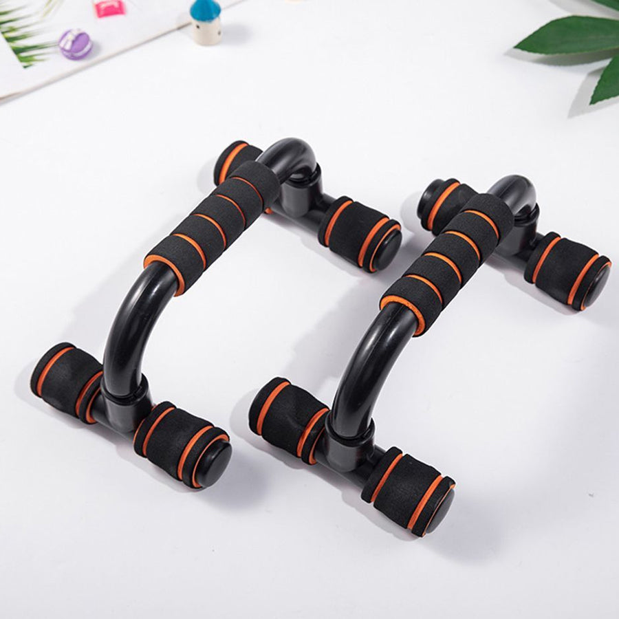 Pair of push-up bars with padded grips
