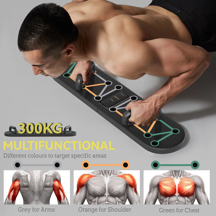 Foldable Push-Up Board