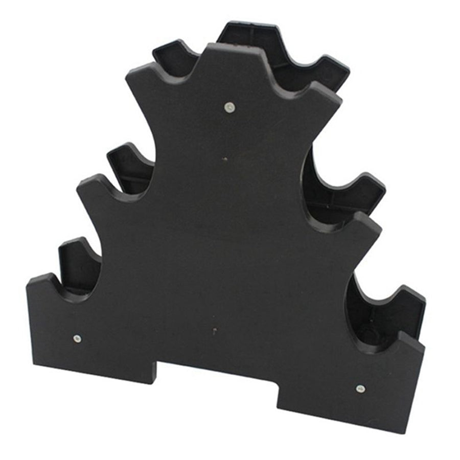 Empty compact dumbbell tree rack