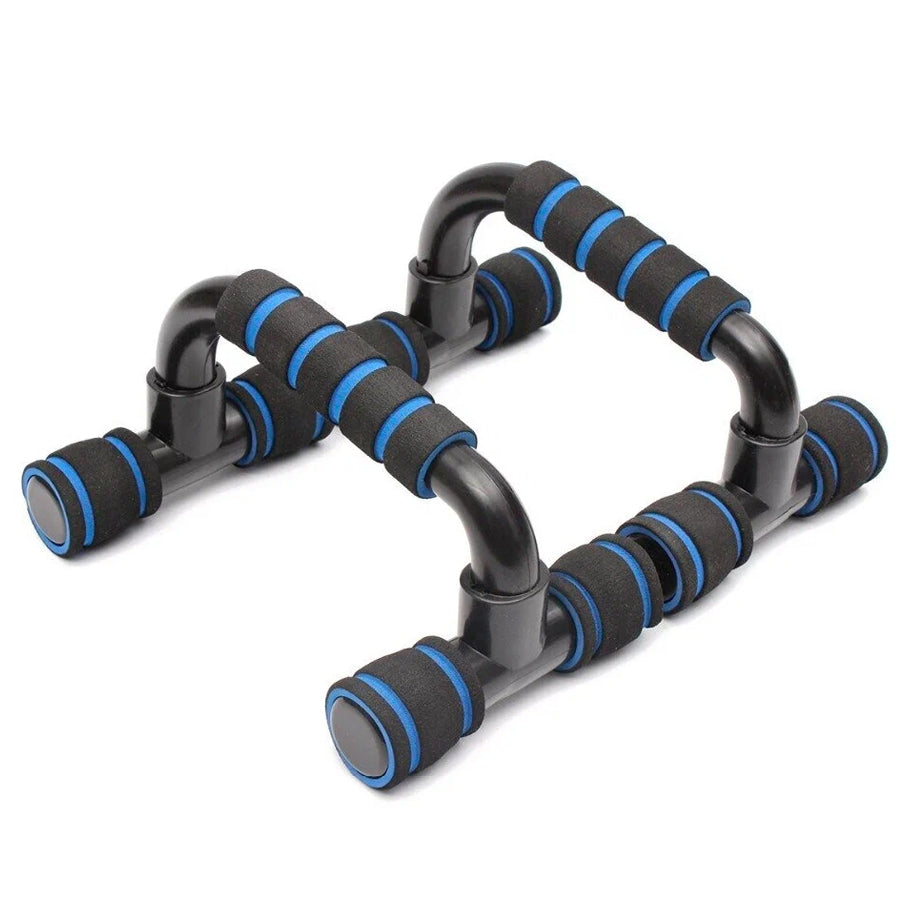 Pair of push-up bars with padded grips
