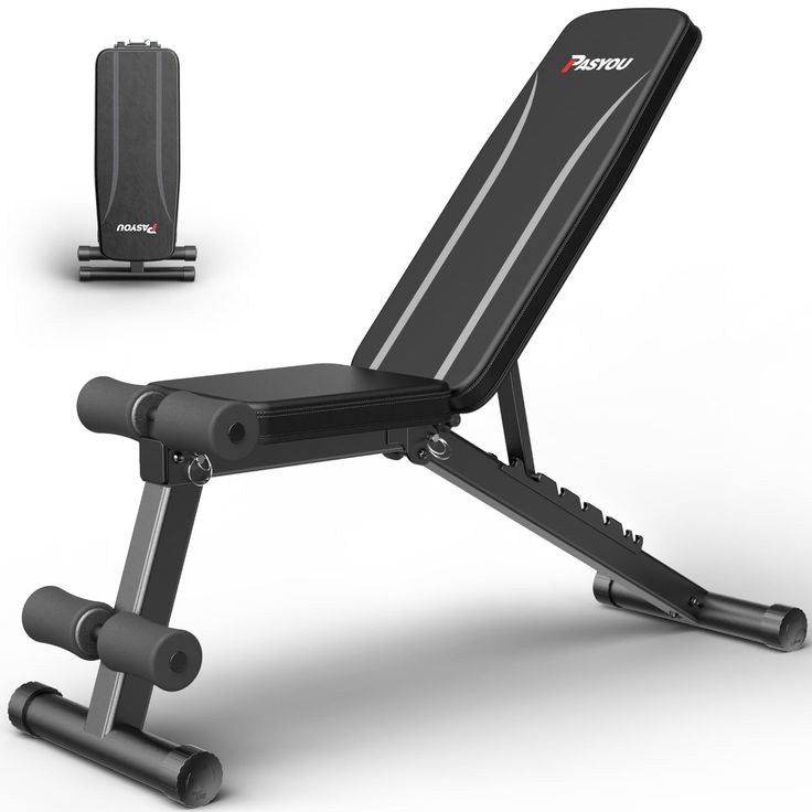 Commercial-Grade Adjustable Weight Bench