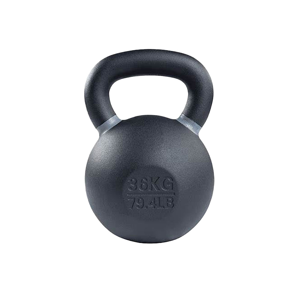 Single cast iron kettlebell