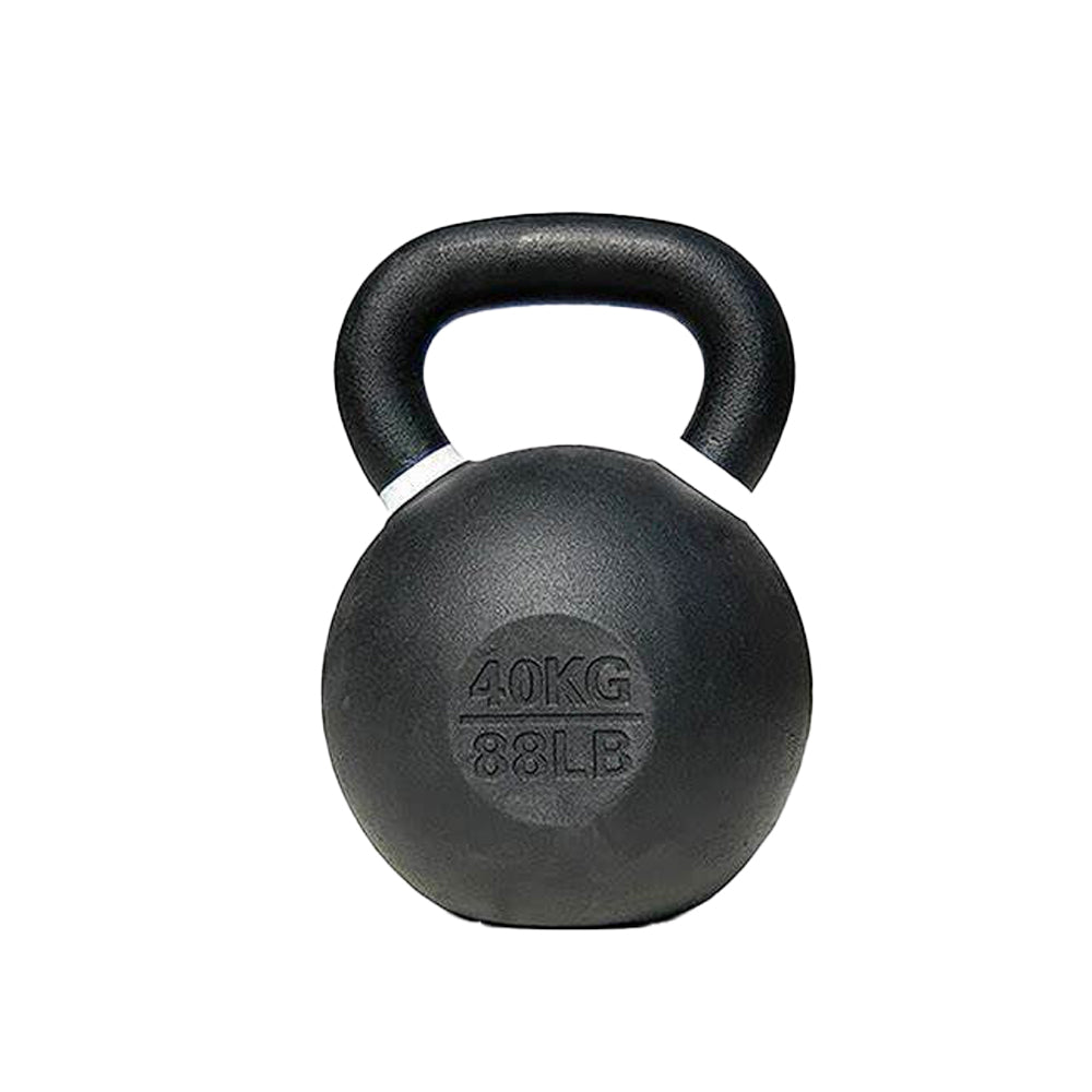 Single cast iron kettlebell