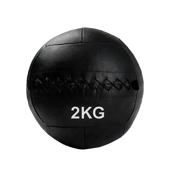 Black weighted wall ball