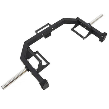 Open trap bar with raised handles