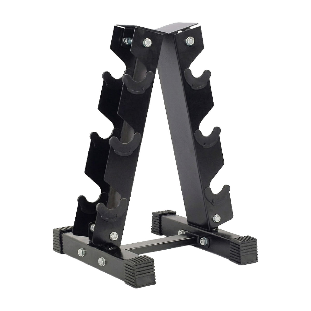Empty compact dumbbell tree rack