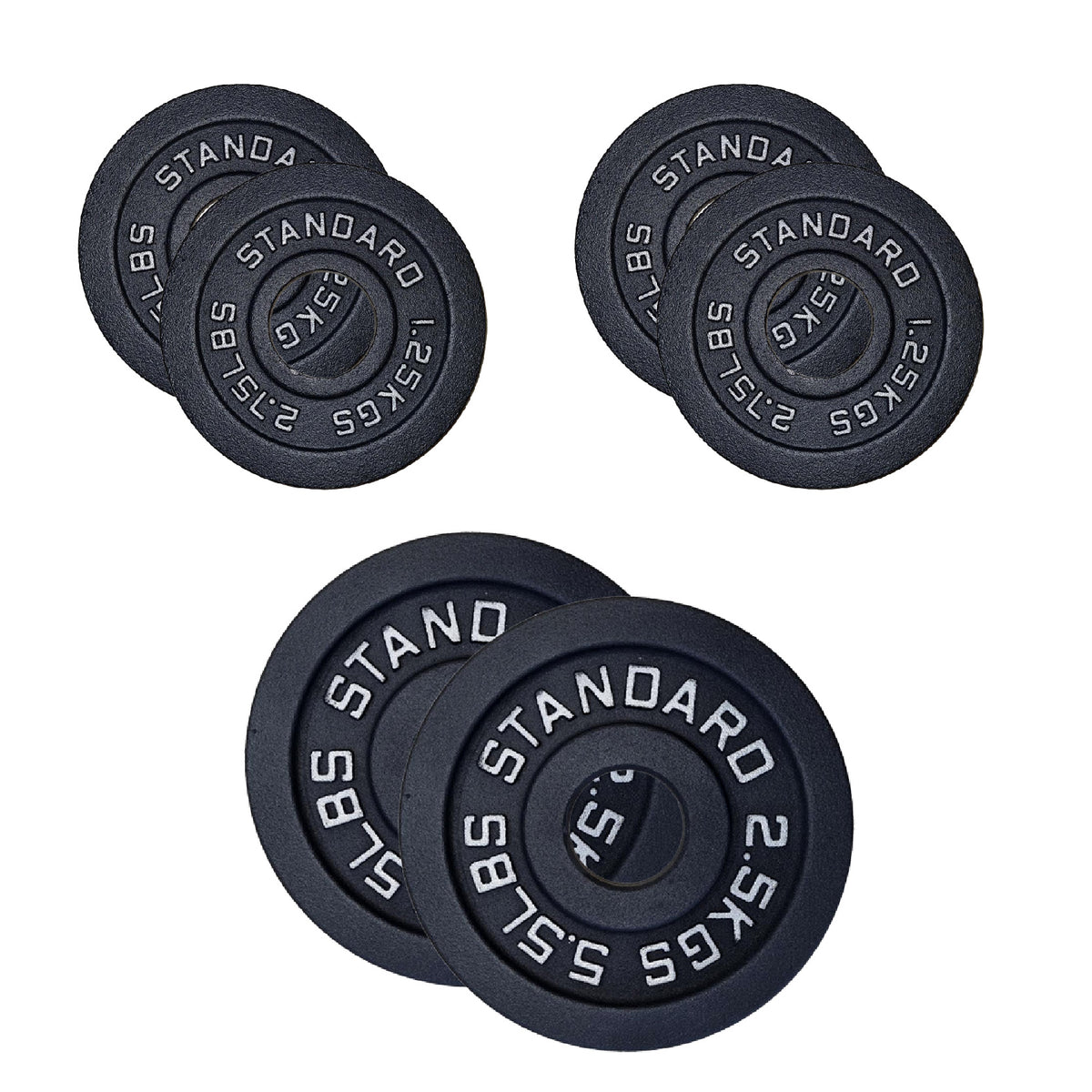 Cast iron weight plates