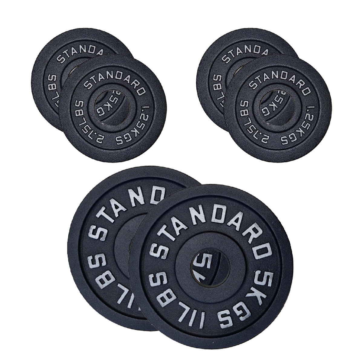 Cast iron weight plates
