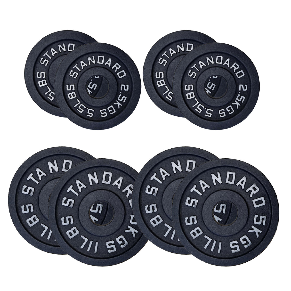 Cast iron weight plates