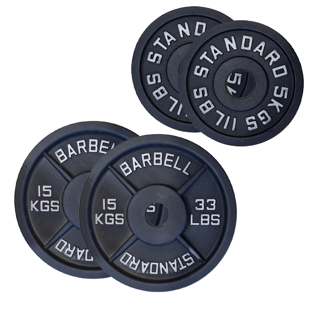 Cast iron weight plates