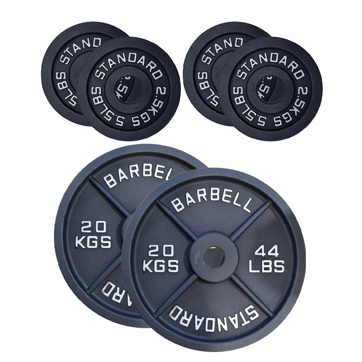 Cast iron weight plates