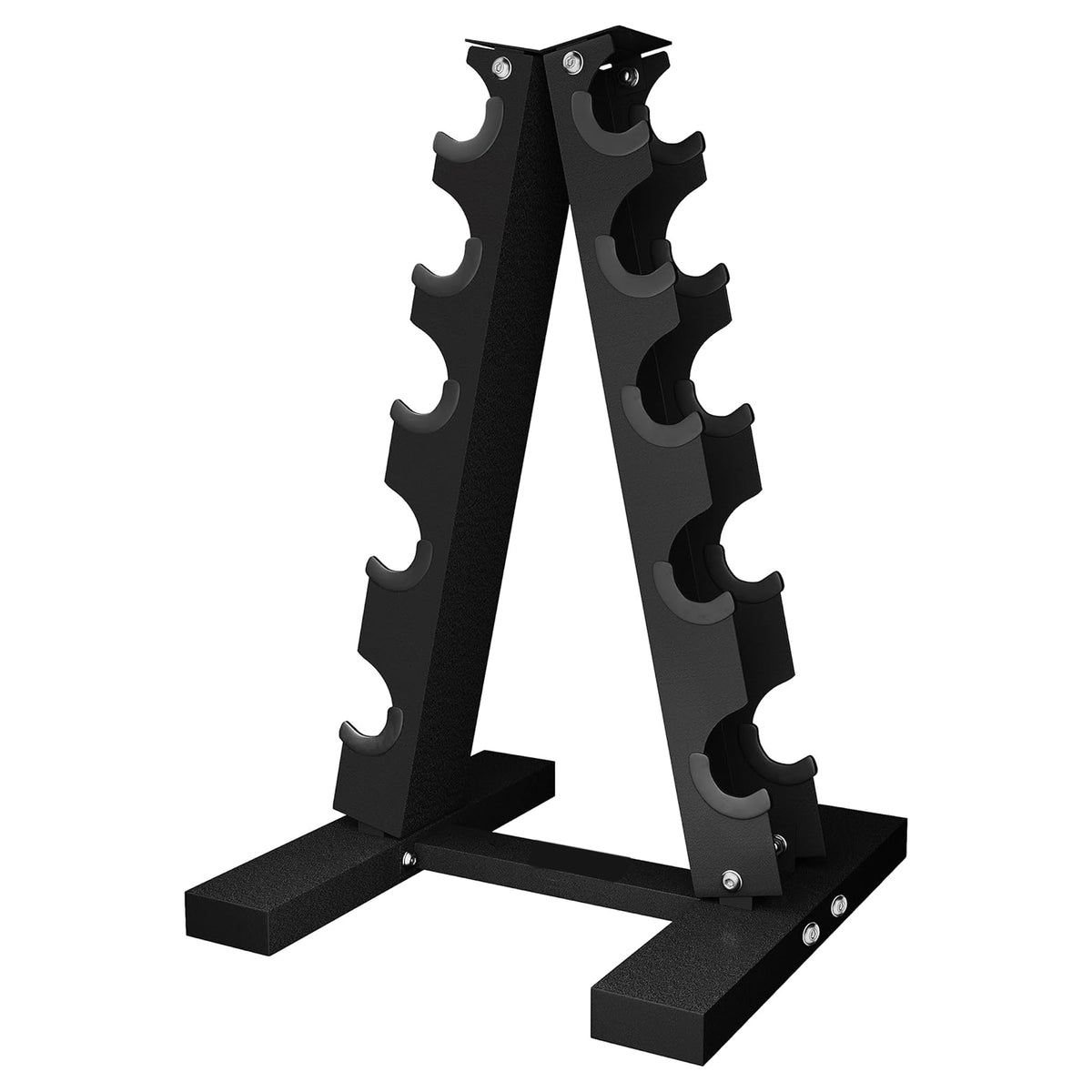 Empty compact dumbbell tree rack
